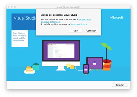 Варианты установки Visual Studio на Mac