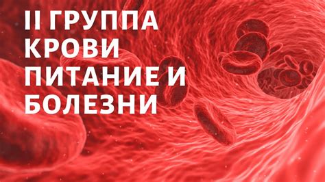 Влияние группы крови на здоровье