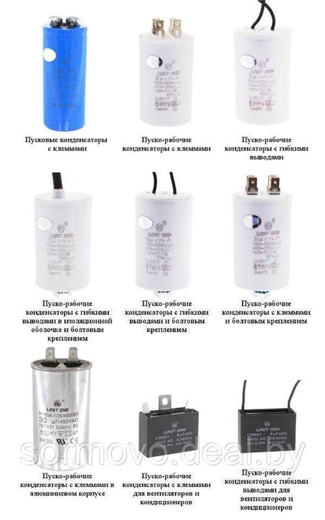 Влияние ёмкости на работу конденсатора