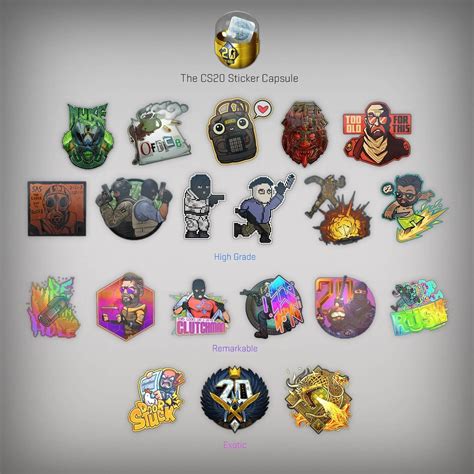 Возможности для заработка на продаже наклеек в CS:GO