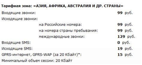 Возраст ребенка и наличие специальных тарифов