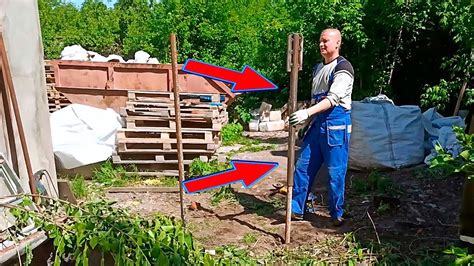 Закапывание мусора в землю