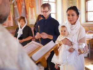 Значимость присутствия родителей на крещении
