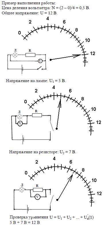 Измерение напряжения