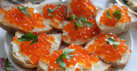Икра лосося как полезный продукт питания