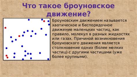 Исследования броуновского движения в невесомости