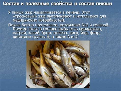 Какие полезные свойства имеет пикша для детей в 1 год