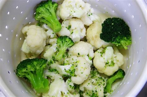 Как приготовить цветную капусту с оливковым маслом и зеленью