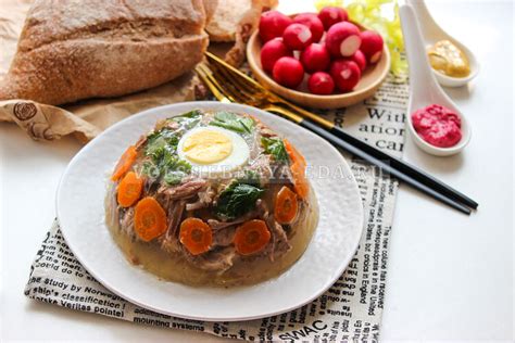 Как сварить холодец из говяжьих хвостов