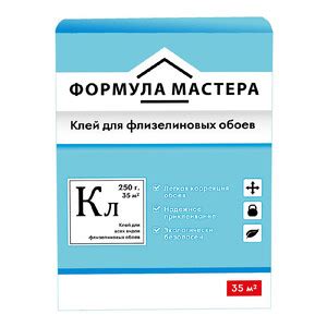 Клейстер для клеения флизелиновых обоев