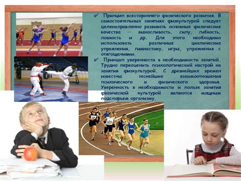 Ключевые принципы ежедневных занятий