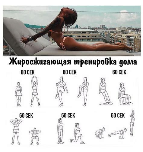 Комплексные тренировки для максимального сжигания жира в домашних условиях
