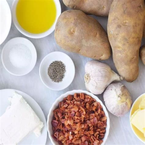 Компоненты картофельного пюре