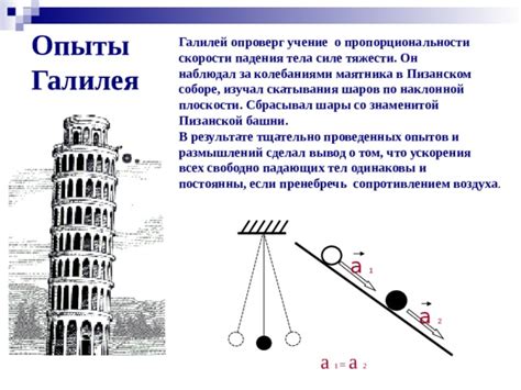 Миф о равной скорости падения всех предметов