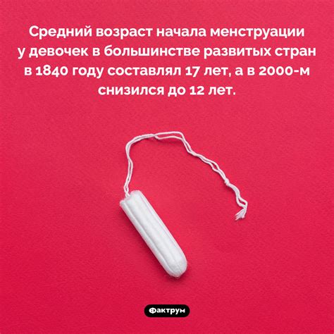 Молодое тело: физиологические особенности начала менструации