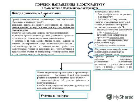 Необходимые документы и подтверждающие документы