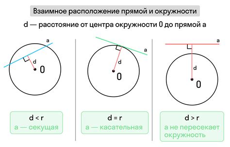 Определение и свойства точки на окружности