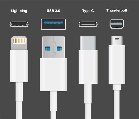 Определите наличие USB-C/Thunderbolt 3