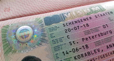 Особенности получения визы