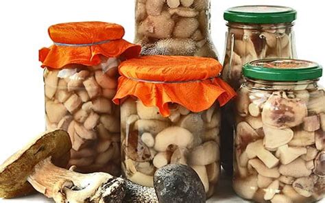 Особенности хранения маринованных грибов