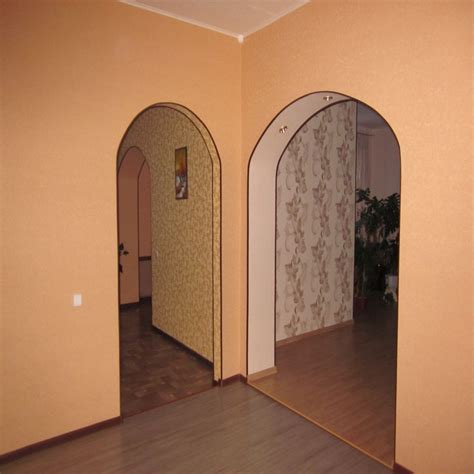 Отделка арки