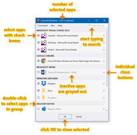 Отключите все запущенные приложения Microsoft Office