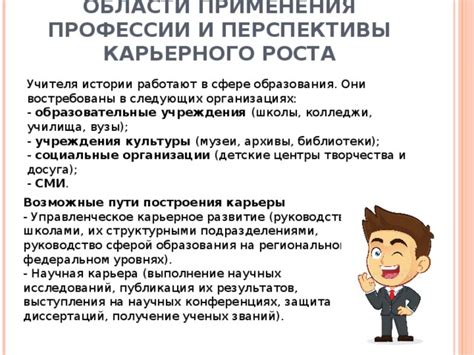 Перспективы карьерного роста для учителей истории и литературы