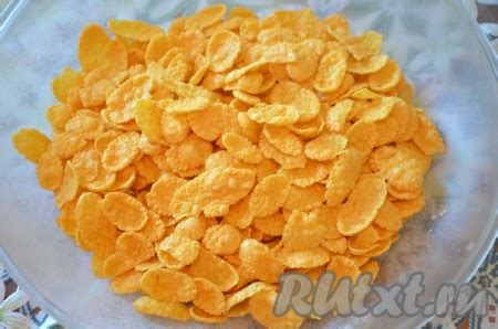 Питательная ценность кукурузных хлопьев