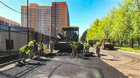 Планирование и укладка нового покрытия