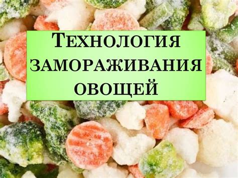 Плюсы и минусы замораживания жареных овощей