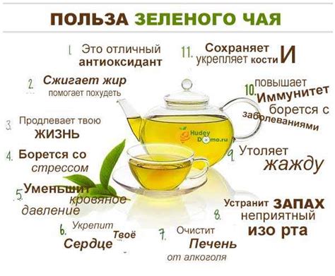 Последствия головокружения от зеленого чая