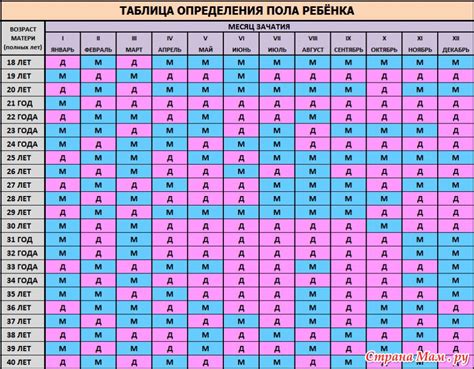 Правильное определение пола ребенка по расположению плаценты