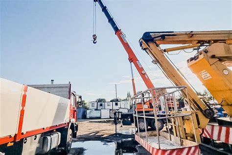 Принцип работы автокранов