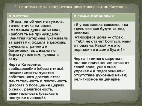 Причина конфликта: вина Тихона или Катерины