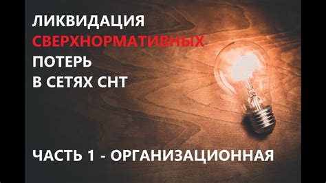 Причины потерь электроэнергии в СНТ