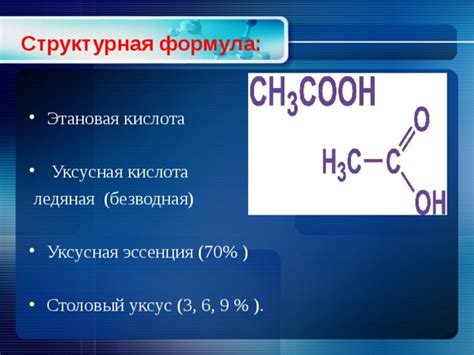 Просрочка уксусной кислоты