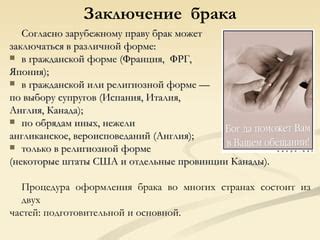 Процедура оформления брака в случае различной национальности