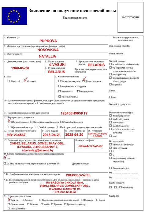 Процесс подачи заявления на шведскую визу