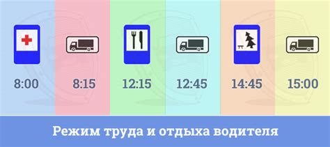 Рабочее время водителя: понятие и особенности