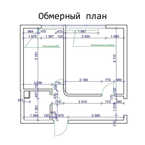 Размеры и необходимые комнаты