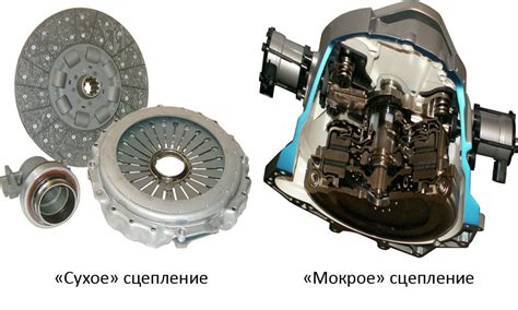 Разные виды сцепления