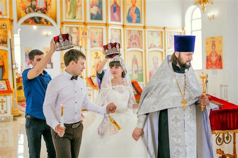 Распорядок обряда венчания