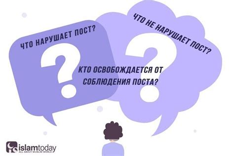 Распространенные мнения о посте в выходные