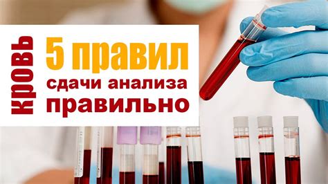 Рекомендации перед сдачей крови на анализ в отношении приема препаратов