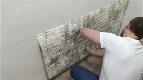 Рекомендации по нанесению клеевых 3D панелей