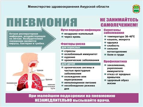 Рекомендации при пневмонии ученикам и их родителям