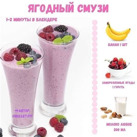Рецепты протеиновых коктейлей на молоке