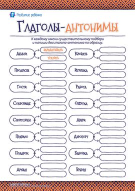 Синонимы и антонимы глагола "глядеть"