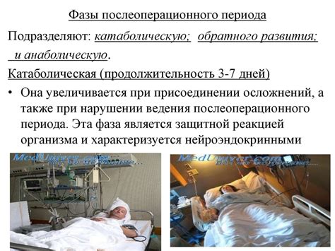 Сложности послеоперационного периода