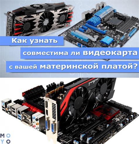 Совместимость видеокарты для ПК
